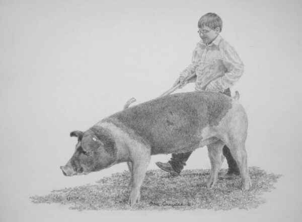 Showing My Hog